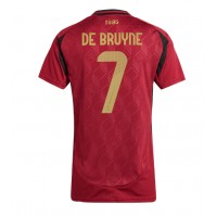 Dres Belgicko Kevin De Bruyne #7 Domáci pre Ženy ME 2024 Krátky Rukáv